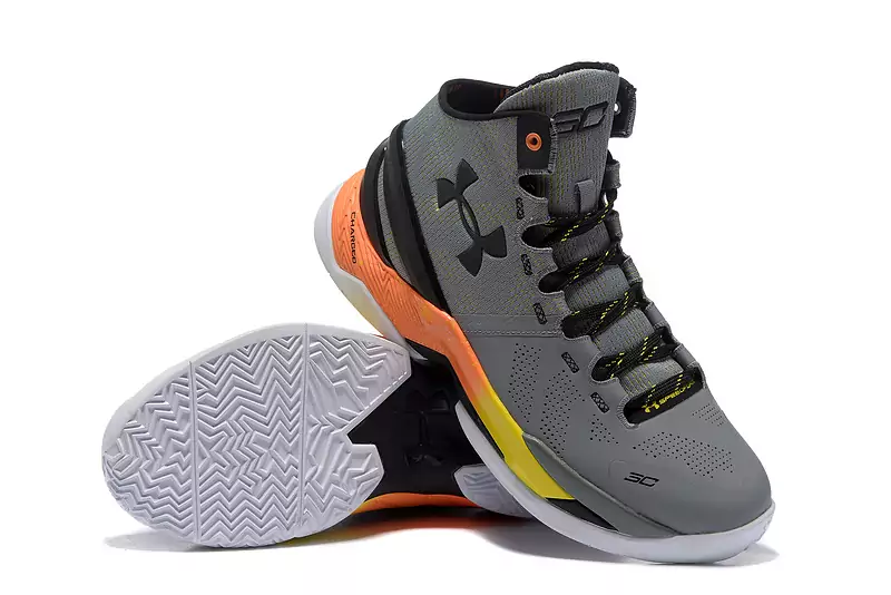 ua micro torch chaussures curry2 new dance orange